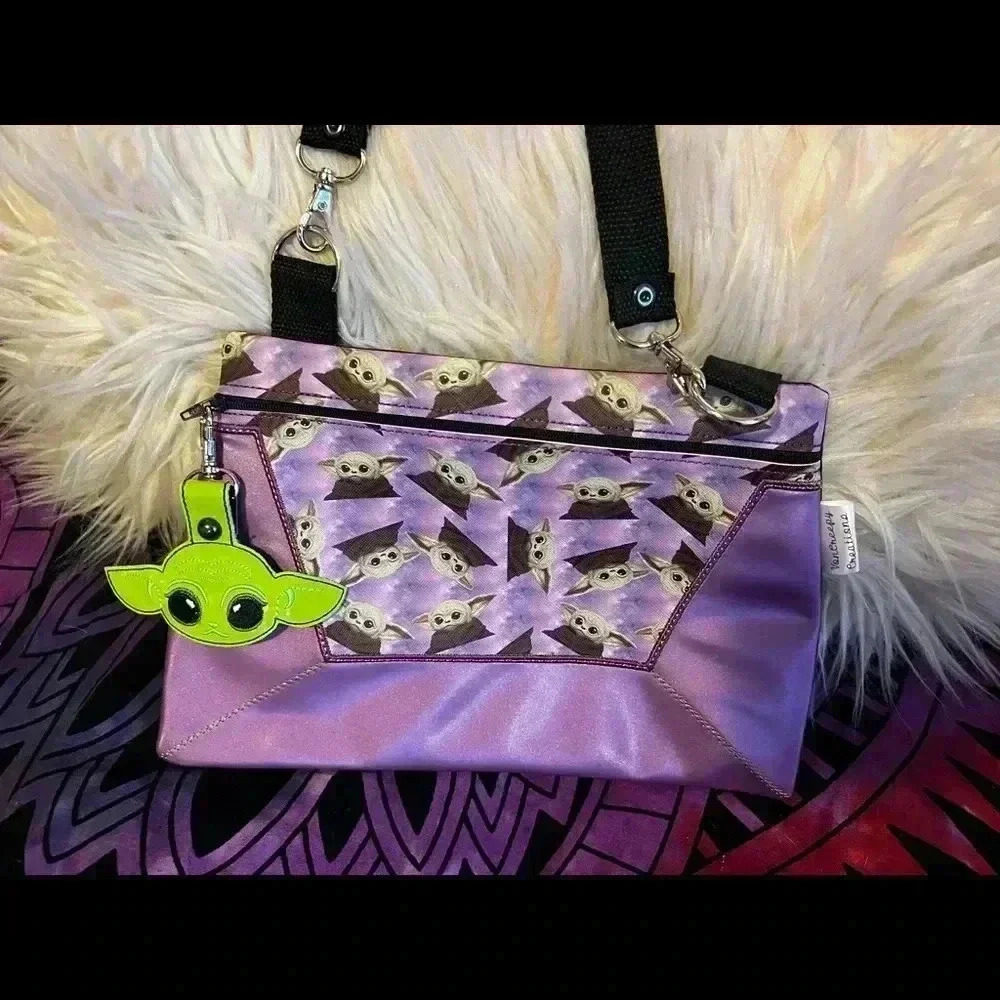 Van creepy hand made bag